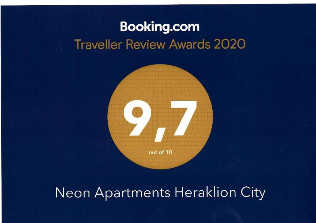 Neon Apartment, Modern, High Quality, Central Apt, Heraklion City Luaran gambar