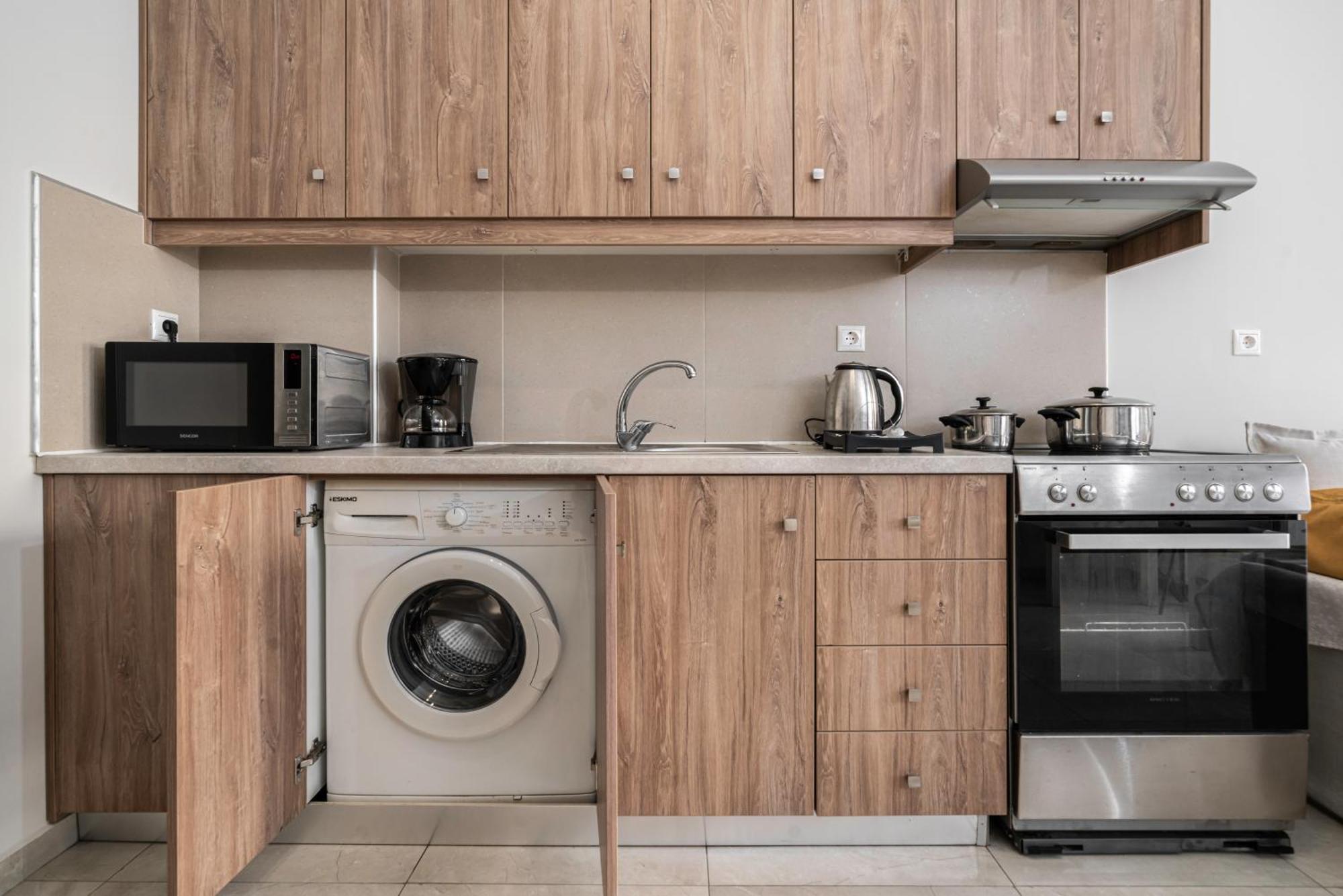 Neon Apartment, Modern, High Quality, Central Apt, Heraklion City Luaran gambar